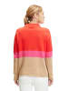 Betty Barclay Strickpullover mit Color Blocking in Red/Pink