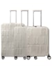 travelite Panello - 4-Rollen-Trolley Set 3tlg. (night sky) in ivory