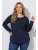 MIAMODA Shirt in dunkles marine
