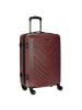 Check.In Mailand - 4-Rollen-Trolley 65 cm in rot
