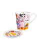 Blond Amsterdam 2-tlg. Set Heiße Schokolade in Rosa - 500 ml