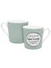 Geda Labels Tasse Gute Vorsätze grün in Grün - 350ml