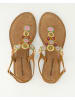 Miss Behave Sandalen in Braun