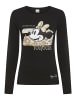 Kangaroos Langarmshirt in Schwarz