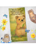 Mr. & Mrs. Panda Saunatuch Quokka Happy Design mit Spruch in Gelb Pastell