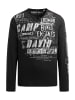 CAMP DAVID  Longsleeve 'Riding The World II' in schwarz