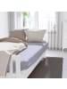 Setex Setex Frottee-Spannbettlaken in silber