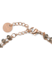 styleBREAKER Armkette in Rosegold / Grau