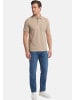 Redmond Poloshirt Basic in Beige