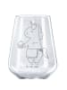Mr. & Mrs. Panda Weinglas Einhorn Muffin ohne Spruch in Transparent