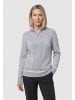 Strickpullover in Pearl Grey Melange