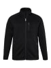 JP1880 Fleecejacke in schwarz