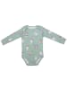 Schlummersack Bio Baby-Bodys langarm 3er-Pack in Mint-Lila