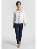 Usha Women Blouse in White