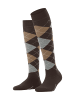 Burlington Marylebone Kniestrumpf in Dark brown