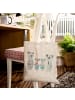 Mr. & Mrs. Panda shopping bag Koala Familie zwei ohne Spruch in Grau Pastell