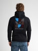 Petrol Industries Rückenprint Hoodie in Schwarz