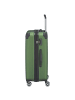 travelite City - 4-Rollen-Trolley erw. M 68 cm (anthrazit) in grün