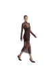 Holly Lolly Kleid in Braun