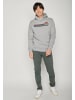 GreenBomb Hoodie Bike Sunset Stripes in Heidekraut Grau