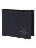 oxmox New Cryptan Geldbörse RFID Schutz 12 cm schwarz-windrose 2.0grey