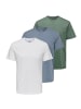 ONLY & SONS T-Shirt MAX in Weiß / grün / blau