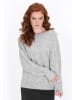 DreiMaster Women Sweater in grey melange