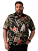 Men Plus Poloshirt in schwarz