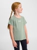 Hummel T-Shirt Hmlluna Gymnastik Mädchen in ICEBERG GREEN