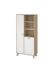 ebuy24 Vitrine Ikast Eiche 89 x 40 cm