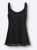 WITT WEIDEN Oversized-Tankini-Top in schwarz