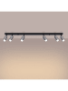 Nice Lamps Plafond SOLARA 6L schwarz/chrom H 315