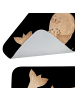 Mr. & Mrs. Panda Duschvorleger Robbe Liegen ohne Spruch in Schwarz