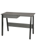 home24 Schreibtisch Volon in Grau / Schwarz