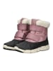 Geox Stiefel in Schwarz/Rosa