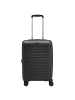 D&N Travel Line 4700+ - 4-Rollen-Kabinentrolley S 55 cm erw. (schwarz) in schwarz