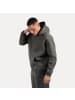 SMILODOX Zip Hoodie Cedrik in Grau