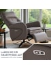Tphecda Fernsehsessel Elektrisch Verstellbar in Braun 86.5x79x112 cm