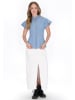 DreiMaster Women Blouse in light blue denim