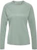 Hummel Sportshirt "Beat W T-Shirt Longsleeve" in Grün