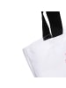 Mr. & Mrs. Panda Strandtasche Axolotl Hurra mit Spruch in Weiß