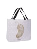 Mr. & Mrs. Panda Stofftasche Otter Kopfüber ohne Spruch in Grau Pastell