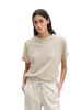 Marc O'Polo T-Shirt loose in Grey Silk