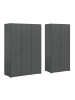 ebuy24 Kleiderschrank Darwin Anthrazit 200 x 51 cm