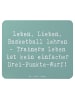 Mr. & Mrs. Panda Mouse Pad Spruch Basketballtrainer Lebensweishe... in Meeresbrise