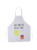 Mr. & Mrs. Panda Grillschürze Toast Marmelade mit Spruch in Weiß