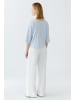 Oui T-Shirt in white blue
