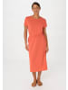 Hessnatur Jersey-Kleid in papaya