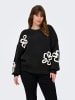 ONLY Carmakoma Strickpullover in Black
