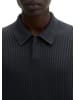 Marc O'Polo Strick-Poloshirt regular in Dark Navy